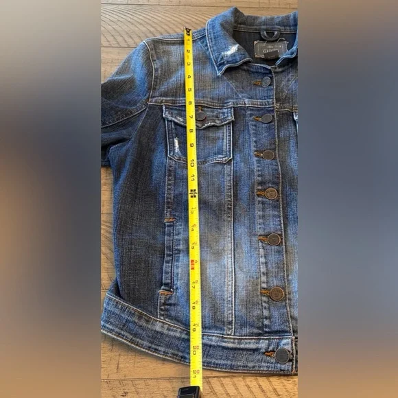 Vintage Guess Denim Brittney Jacket size Large - Picture 6 of 8